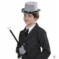 Cilindra cepure pelēka, filca, bērnu izmērs