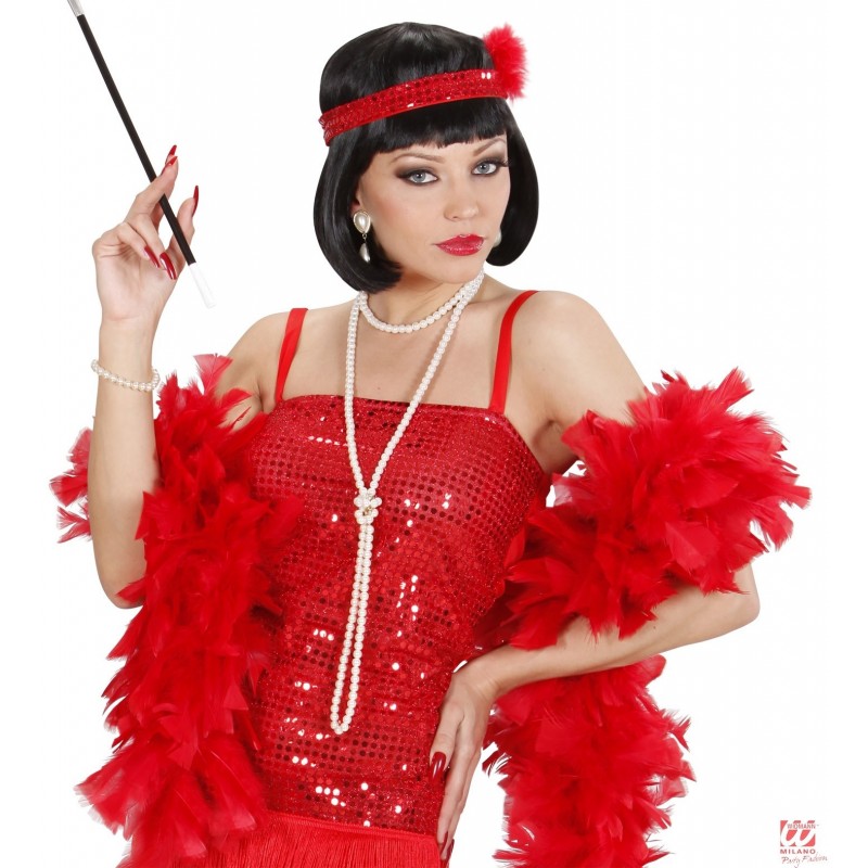 Boa sarkans, teātra kvalitāte,  1,80 m / 110 g