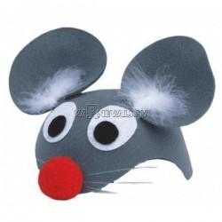 Peles komplekts - filca cepure un deguns