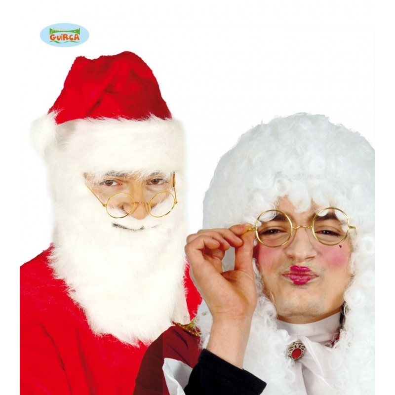 Santa klausa brilles