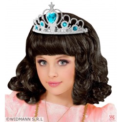 Sudraba TIARA ar  tirkīzzilajiem dargakmeņiem 