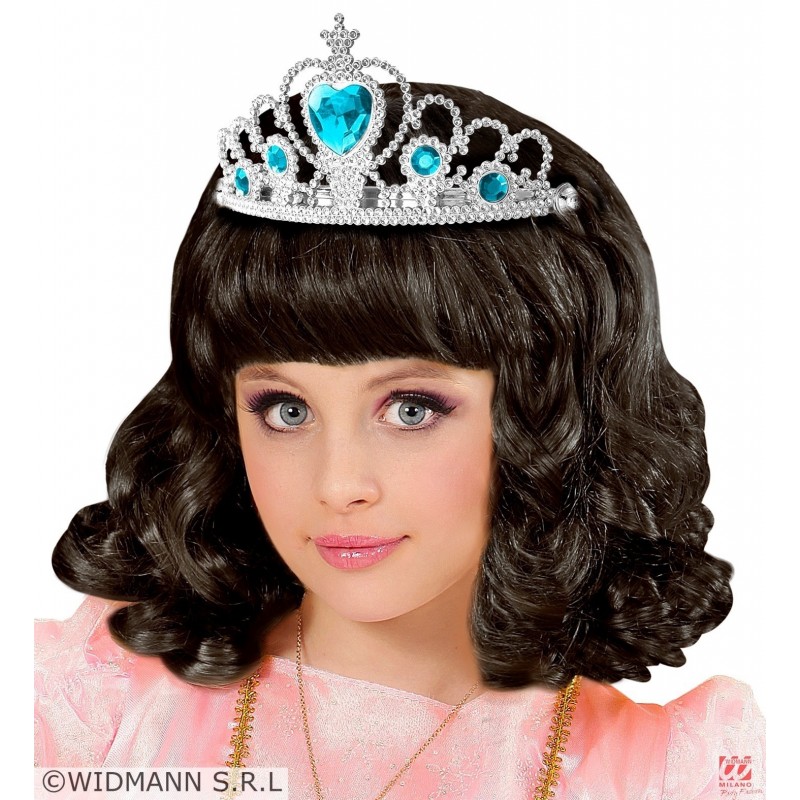 Sudraba TIARA ar  tirkīzzilajiem dargakmeņiem 