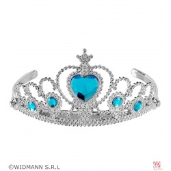 Sudraba TIARA ar  tirkīzzilajiem dargakmeņiem 