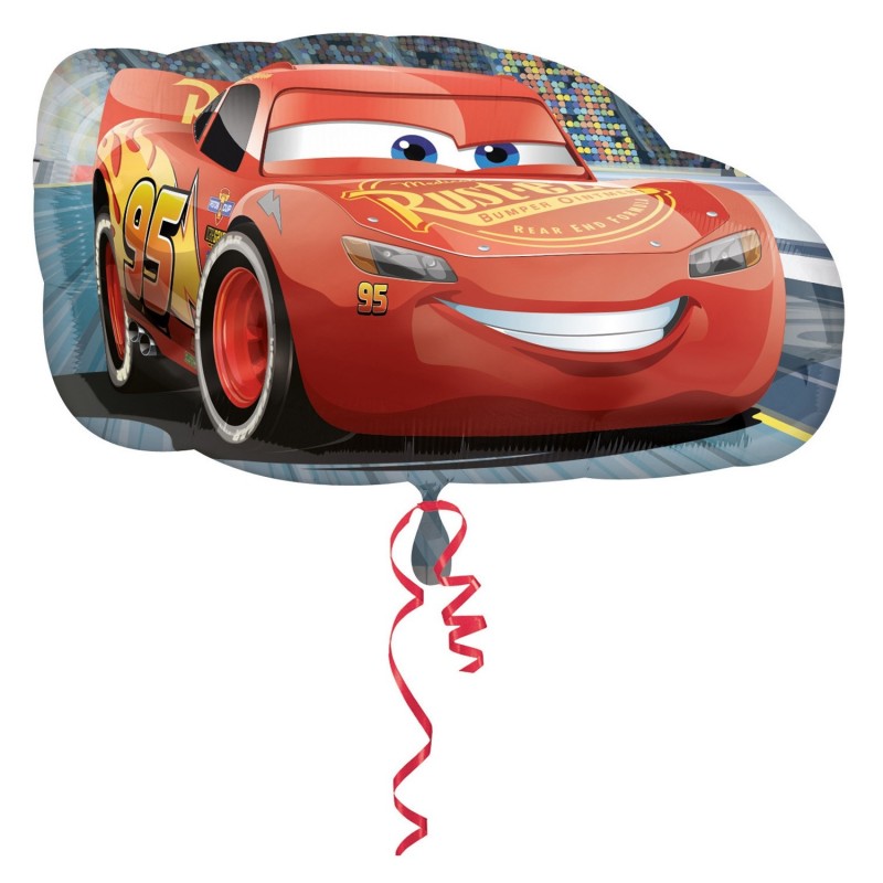 Супер фигура из фольги с гелием «Lightning McQueen»  76 x 43 см