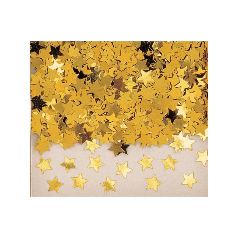 Konfeti Stardust zelts folijas 14 g﻿