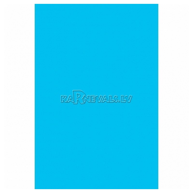 Galdauts no plastika bez zīmējuma, koši zila  krāsā, 137 cm x 274 cm