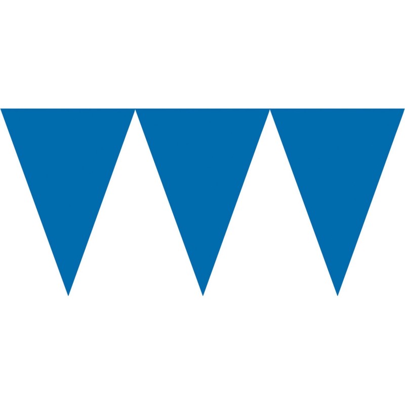 Vimpeļu virtene tumši zila - 24 karodziņi un 4.50 m lentīte