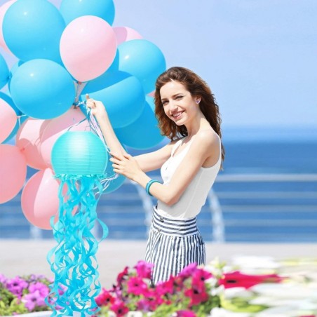 Латерны в форме медузы «Русалка», 3 цвета 3 шт.