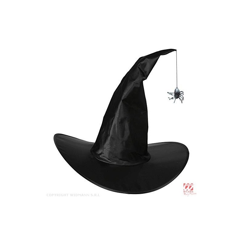Гибкая шляпа ВЕДЬМЫ с  ПАУКОМ