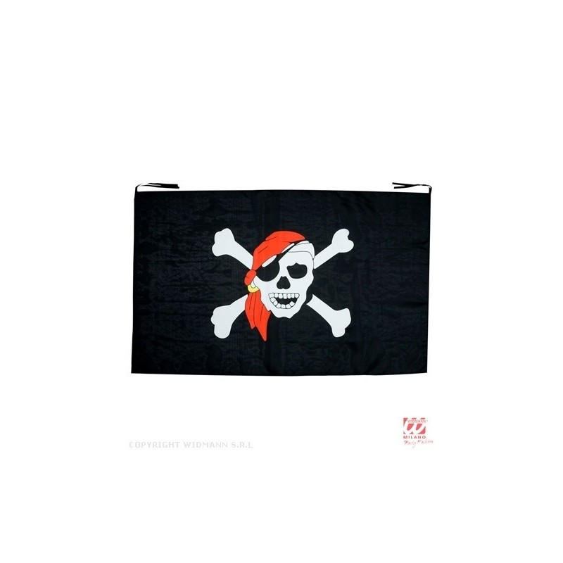 ПИРАТСКИЙ ФЛАГ  130x80см﻿