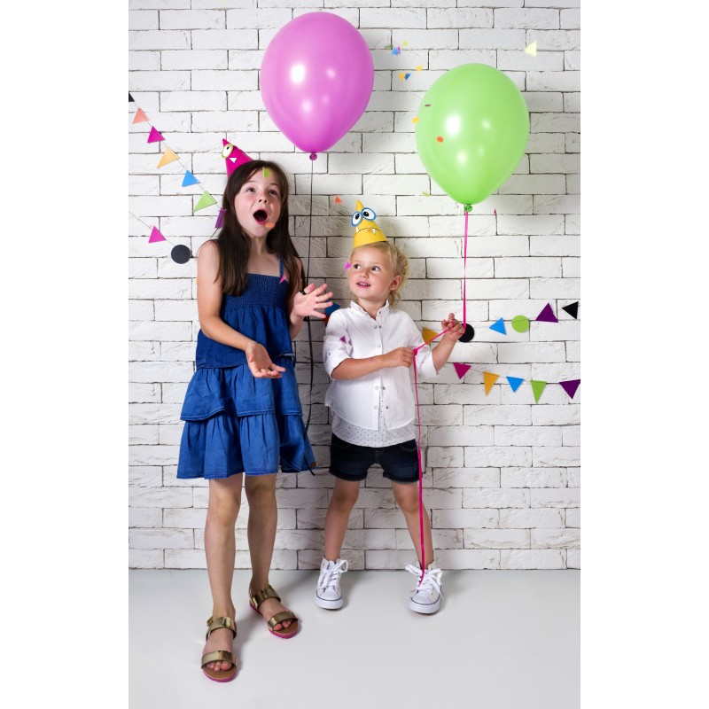 Svētku cepurītes “Monsters’, 11 x 16 cm, 6 gab. Komplekts “Izveido pats” 