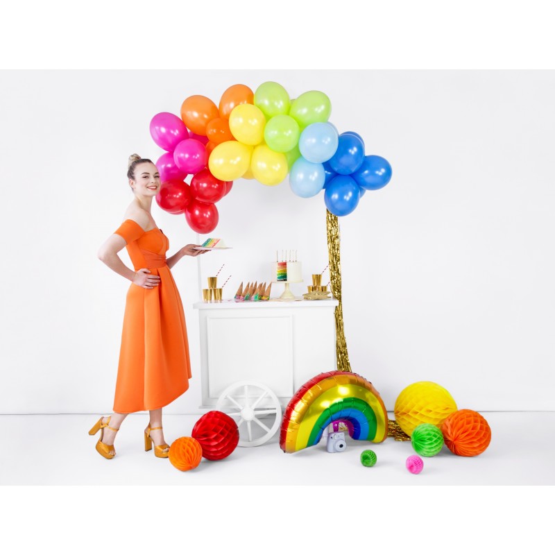 Folijas aizkari, eņģeļmati, lietutiņš, zelta, 90 x 250 cm 