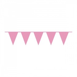 Vimpeļu virtene, rozā, 10m x 32 cm, plastikāta