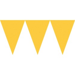 Pennant Banner Sunshine Yellow Paper 457 x 17,7 cm