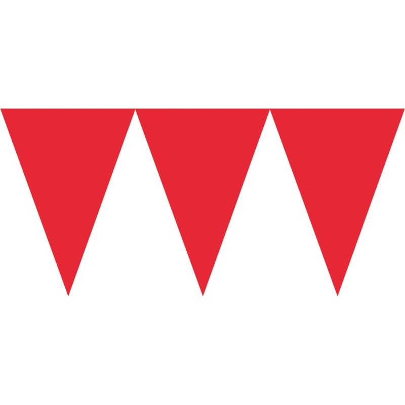 Вымпел Баннер Apple Красная бумага 457 x 17,7 см