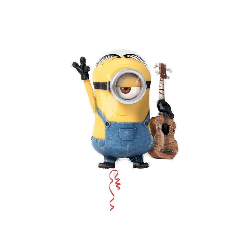 Super figūra Despicable Me Stuart folijas balons  iepakojums 66x71 cm
