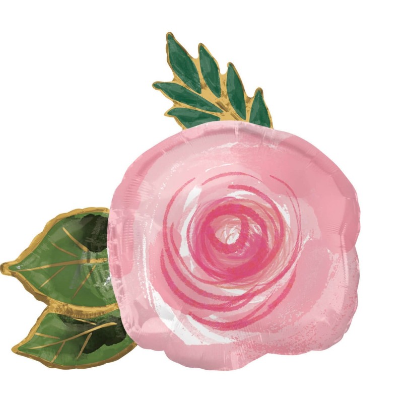 Воздушный шар из фольги Супер фигура Bright Florals в упаковке 76 см - 73 см