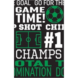 Pārklājs Goal Getter plastiks 137x259 cm﻿