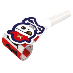 Svilpītes "Pirātu karte", 30 cm, 8 gab 