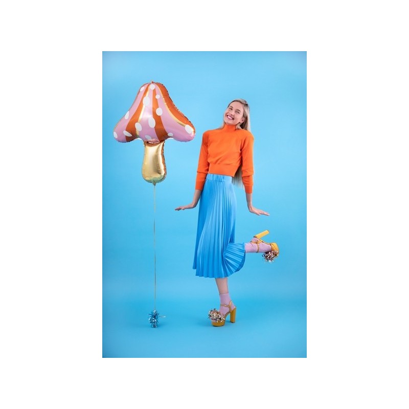 Folija balons - Mugomoras sēne - 66x75cm, piepūšams ar hēliju vai gaisu 
