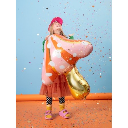 Folija balons - Mugomoras sēne - 66x75cm, piepūšams ar hēliju vai gaisu 
