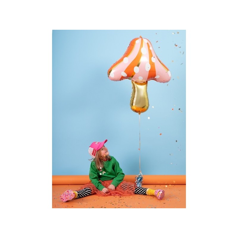Folija balons - Mugomoras sēne - 66x75cm, piepūšams ar hēliju vai gaisu 