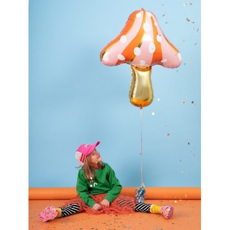 Folija balons - Mugomoras sēne - 66x75cm, piepūšams ar hēliju vai gaisu 