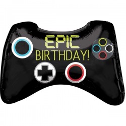 SuperShape Epic Party Game Controller Foil Balloon P30 packed 71 x 45 cm