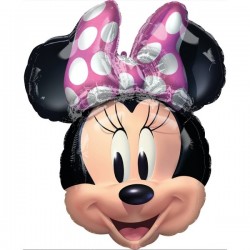 SuperShape Minnie Mouse Forever Foil Balloon P38 packaged 53cm x 66cm
