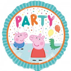 Standard PeppaPig Foil Balloon S60 packaged