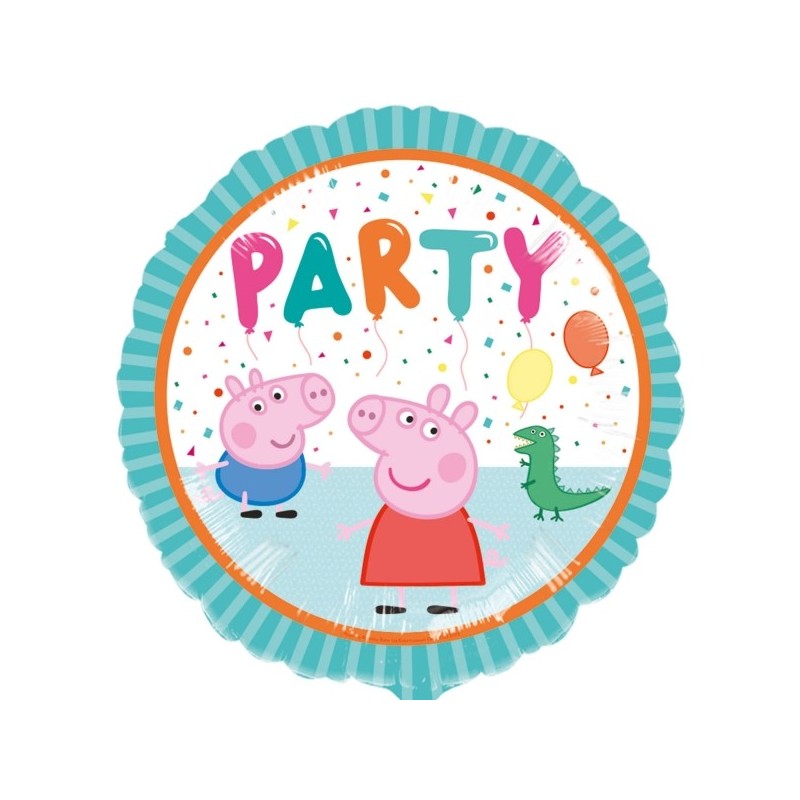 Standard PeppaPig Foil Balloon S60 packaged