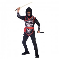 Child Costume Ninja Age 6 - 8 Years