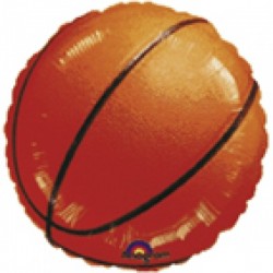 Standard Championship Basketball Foil Balloon S40 Packaged 43 cm
