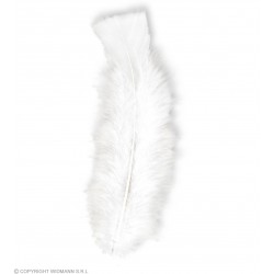 50 FEATHERS white - abt. 10 cm