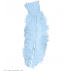 50 FEATHERS turquoise - abt. 10 cm
