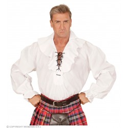 WHITE PIRATE / RENAISSANCE SHIRT (XL) 