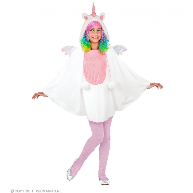 UNICORN (hooded poncho) (One Size Fits Most Children) 