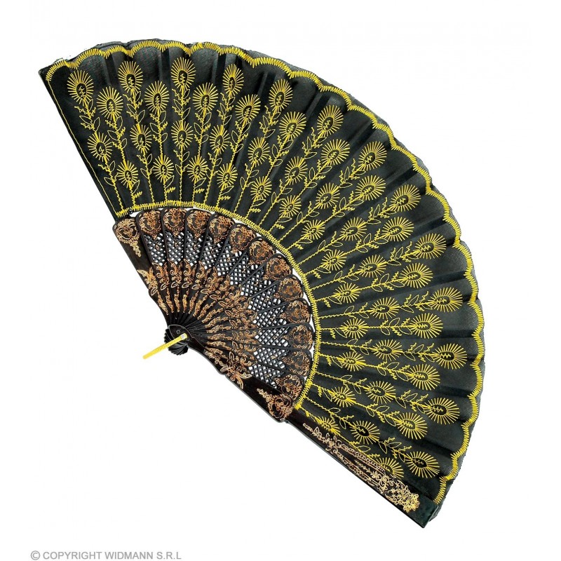 GOLD LACE FAN
 
