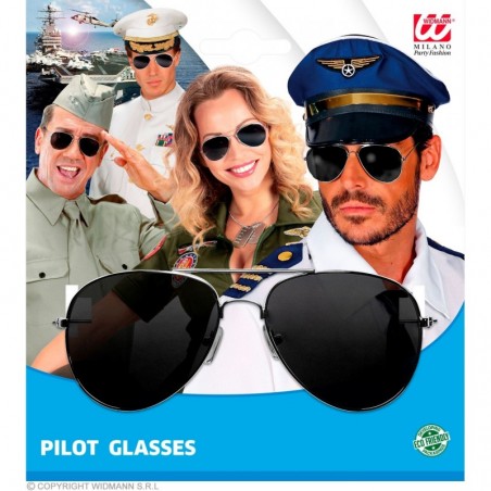 PILOT GLASSES with smoke lenses 