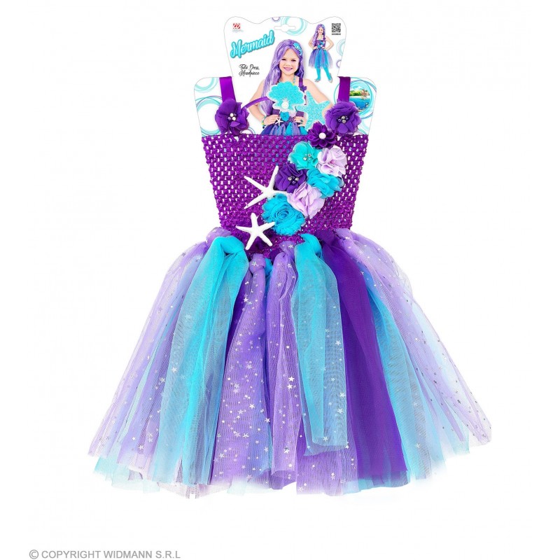 MERMAID (tutu dress, headpiece) (110 cm / 3-4 Years) 