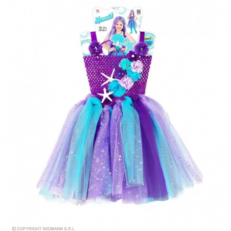 MERMAID (tutu dress, headpiece) (110 cm / 3-4 Years) 