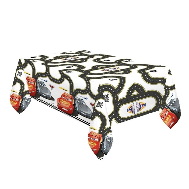 Скатерть "Cars 3", 120 х 180 см, клеёнка 