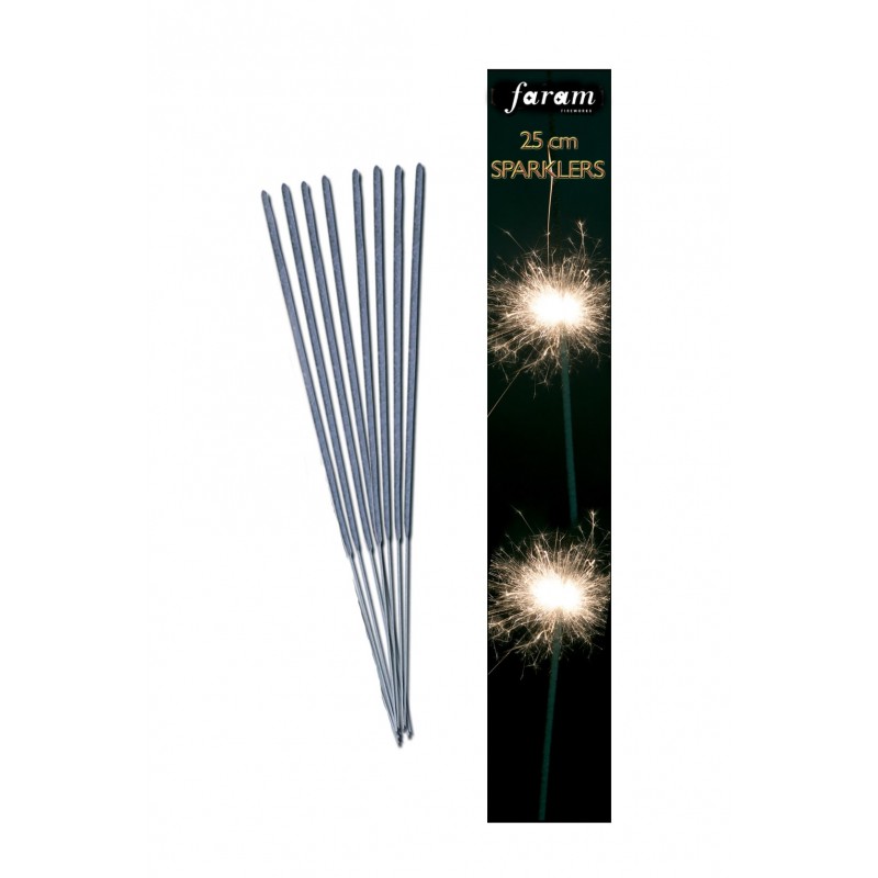 Бенгальские огни 25 см, 8 шт. 