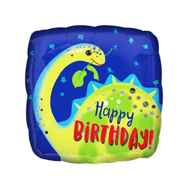 Folija balons “Brontozauram laimīga dzimšanas diena”, 43cm, S40