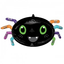 Шар "Хэллоуин Паук" фольгированный, маленькая фигурка 63см х 27см, S50