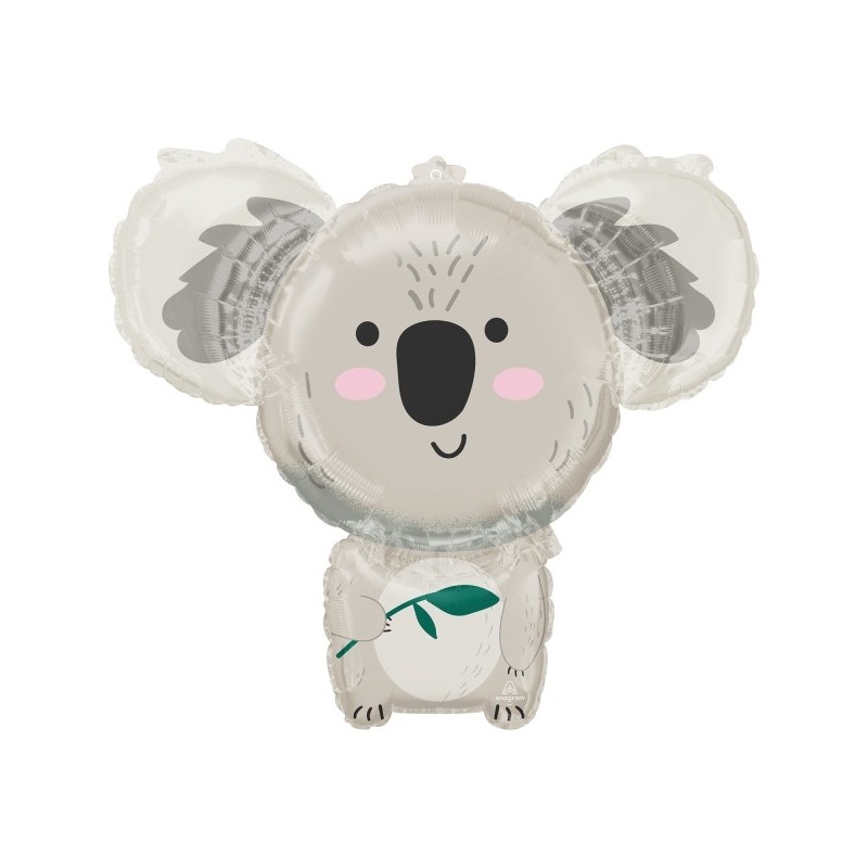 Folija balons “Koala”, 71 x 63 cm, liela fugūra P35