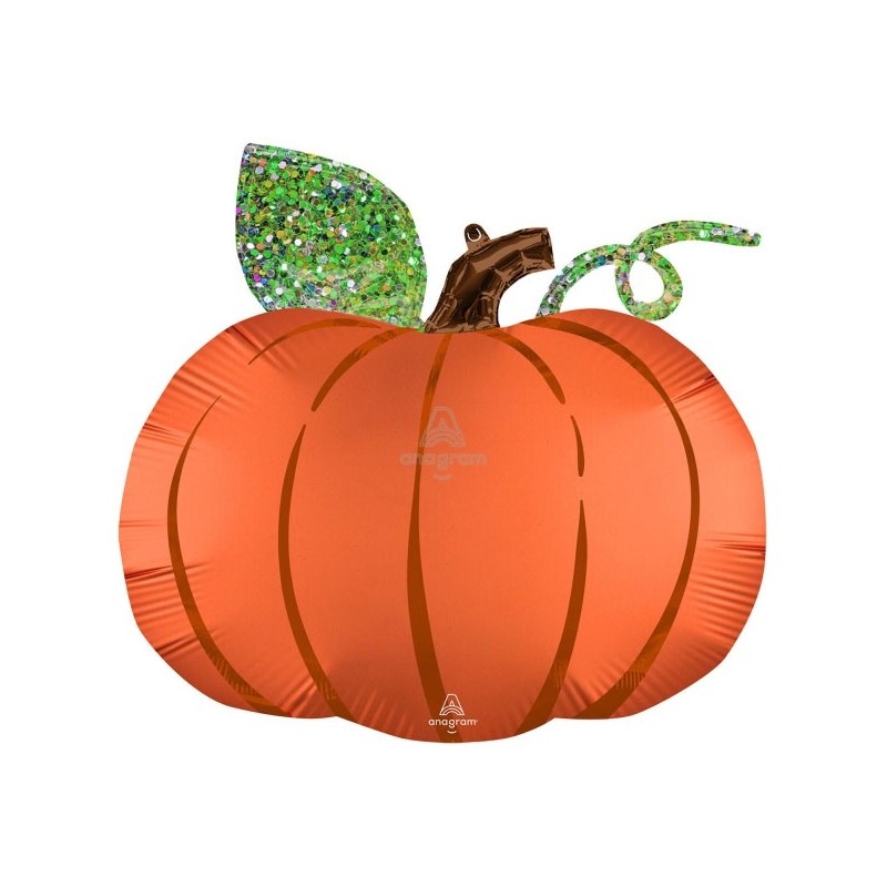 Folija balons “Ķirbis”, 63 cm x 60 cm, liela fugūra P35