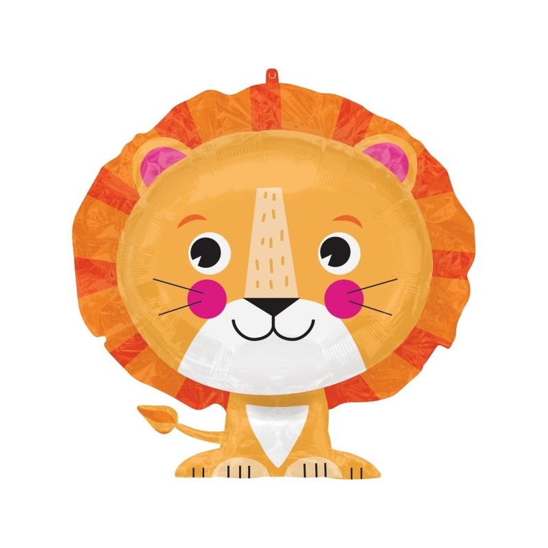 Folija balons “Lauva” 60 cm x 53 cm, liela fugūra P35