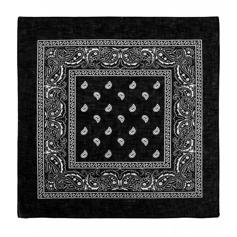 Bandana 55 x 55 cm (Melna, Sarkana, Balta, Brūna) 