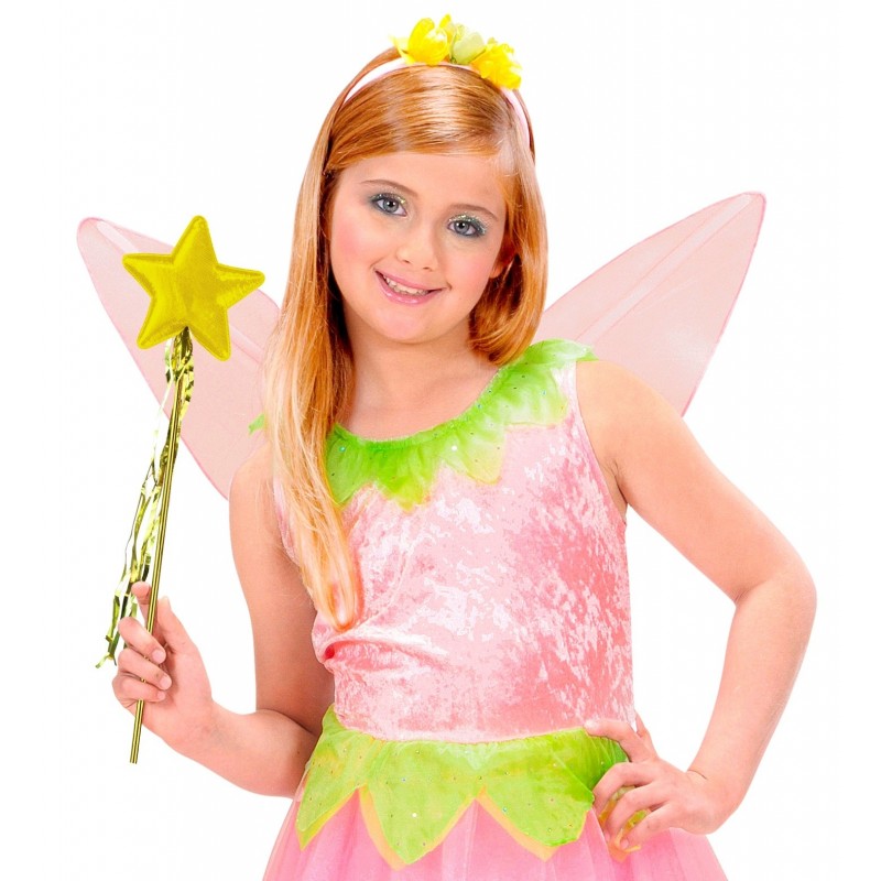 Maģiskā burvju nūjiņa, ar zvaigzni, 1 gab., trijās krāsās - zalta, sudraba un rozā. 